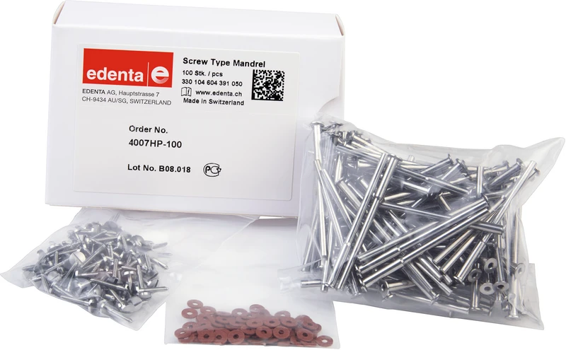 Schraubmandrelle 305RF  Packung  100 Stück HP, 3 mm, ISO 050