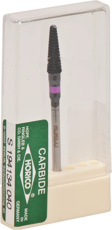 HM-Fräser 194  Stück  schwarz besch., Querhieb, rosa fein, schnittfr., HP, Figur S194, 13 mm, ISO 040