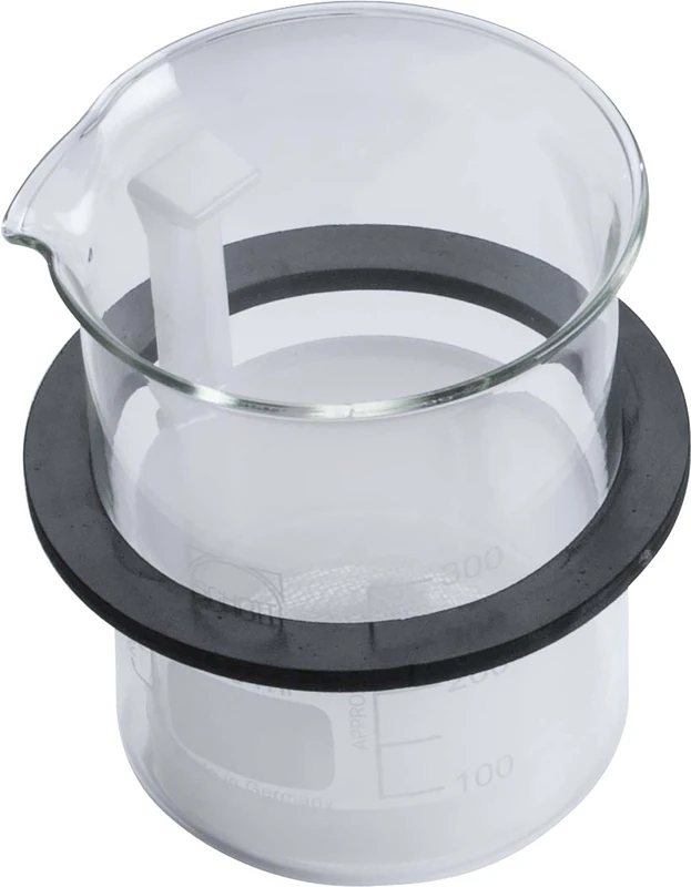 SONIRET Glasbecher  Stück  niedrige Form, mit Ausguss und Ring