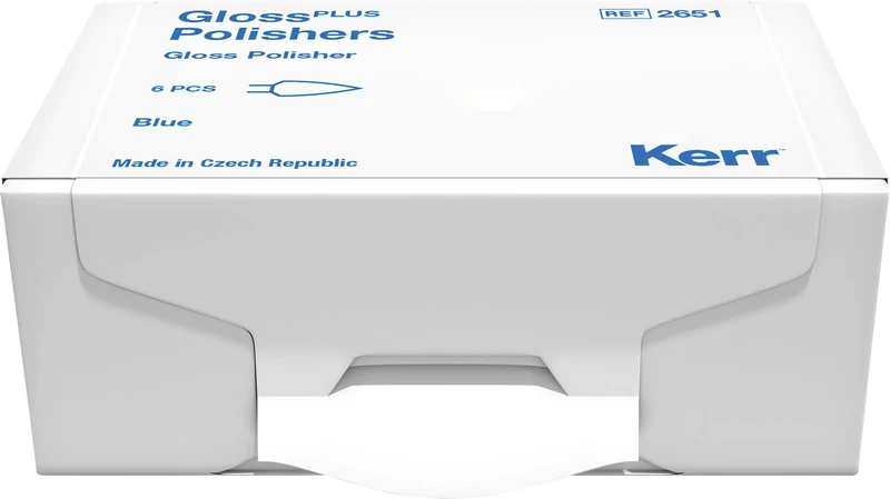 HiLusterPLUS  Packung  6 Stück blau, RA, Figur Flamme, 9,7 mm, Ø 4,6 mm