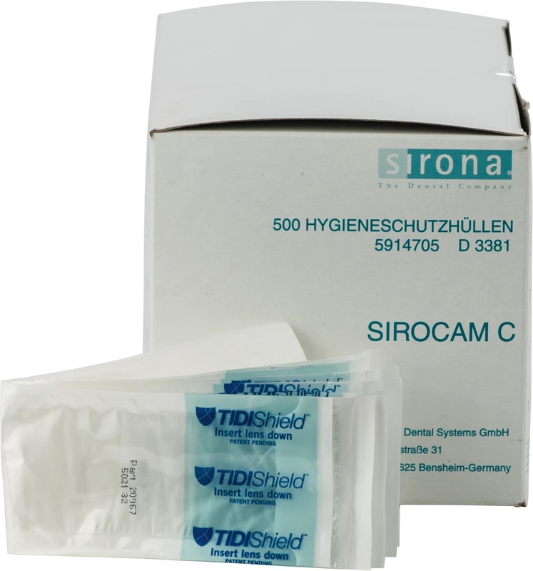 Hygieneschutzhüllen  Packung  500 Stück für Sirocam C