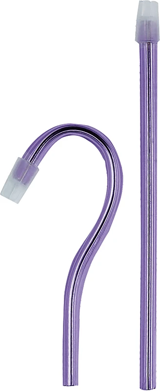 Saliva Speichelsauger   Packung  10 x 100 Stück lila, flexibel