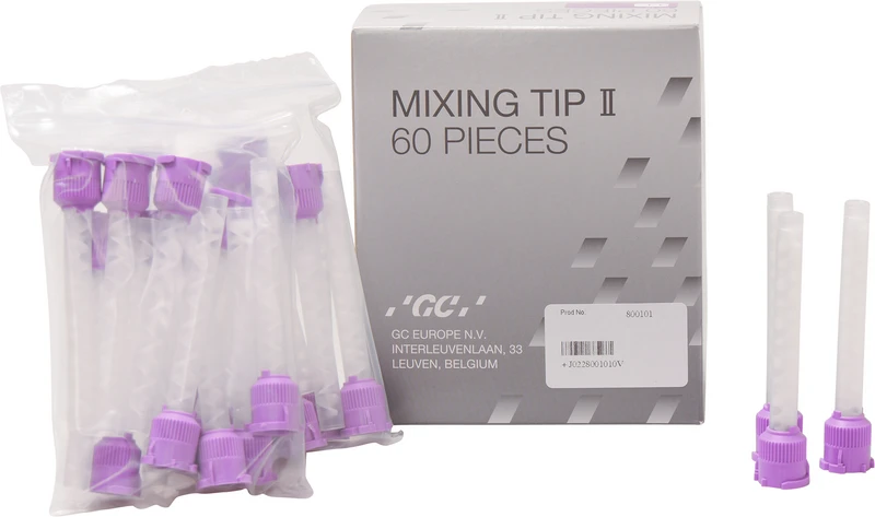 GC EXAMIX NDS MIXING TIPS  Packung  60 Stück II lila, Gr. LL