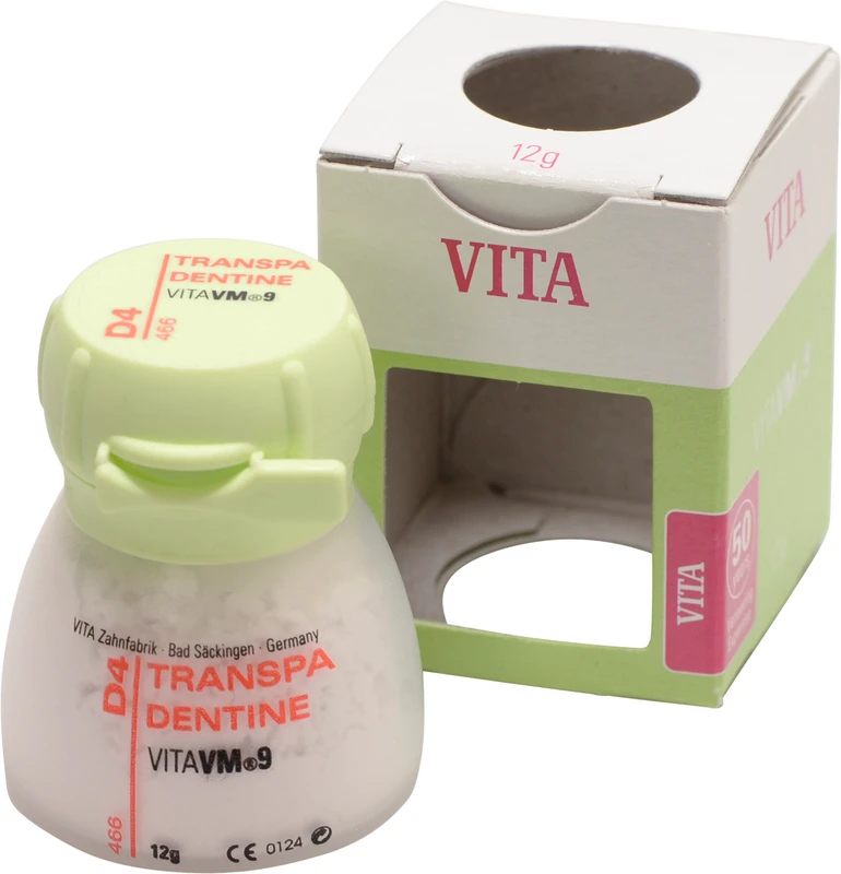 VITA VM® 9 classical A1-D4®  Dose  12 g Pulver transpa dentine D4