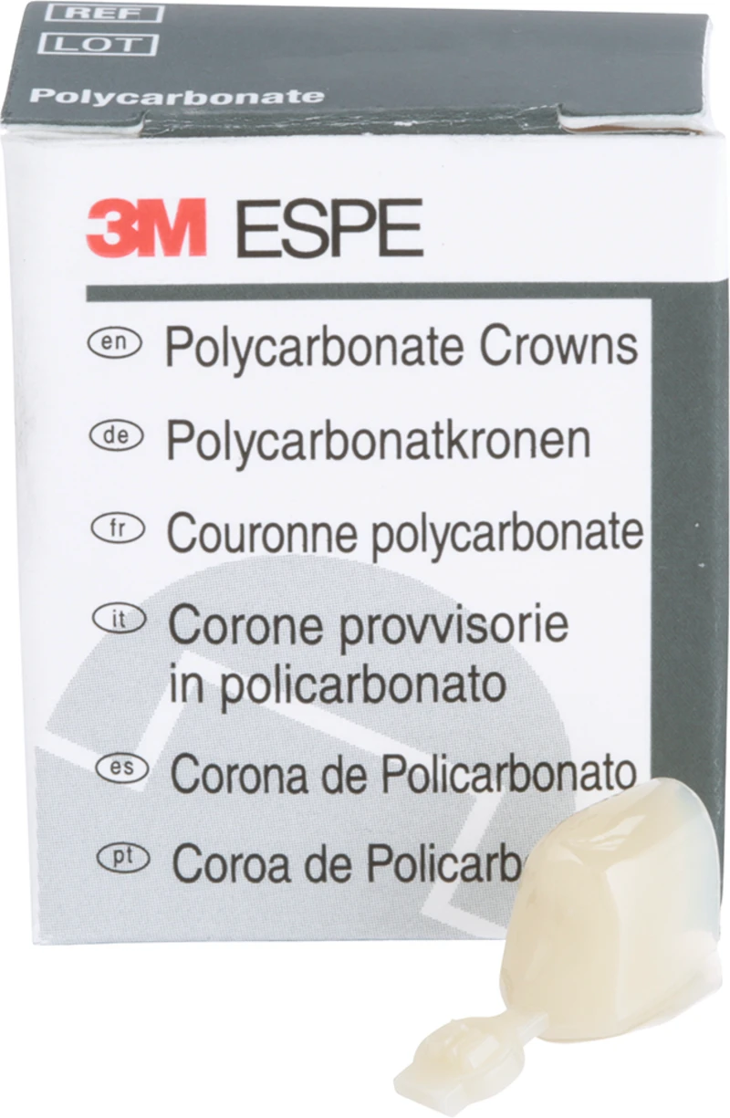 Polycarbonat-Kronen  Packung  5 Stück Nr. 51