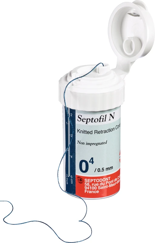 Septofil N   Dose  N 04, extradünn, dunkelblau, Ø 0,5 mm