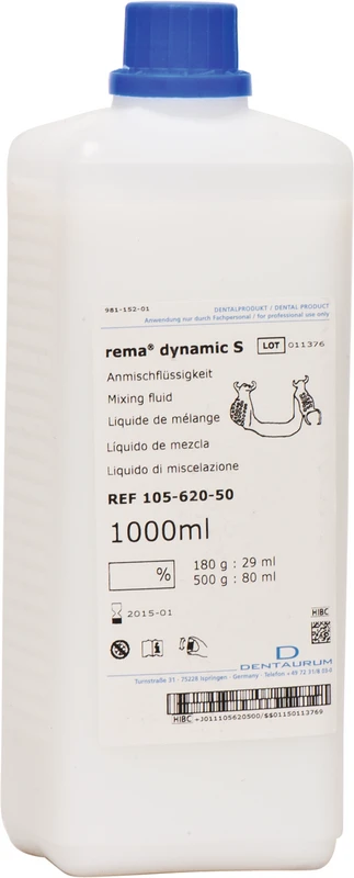 rema® dynamic S  Flasche  1 Liter Flüssigkeit