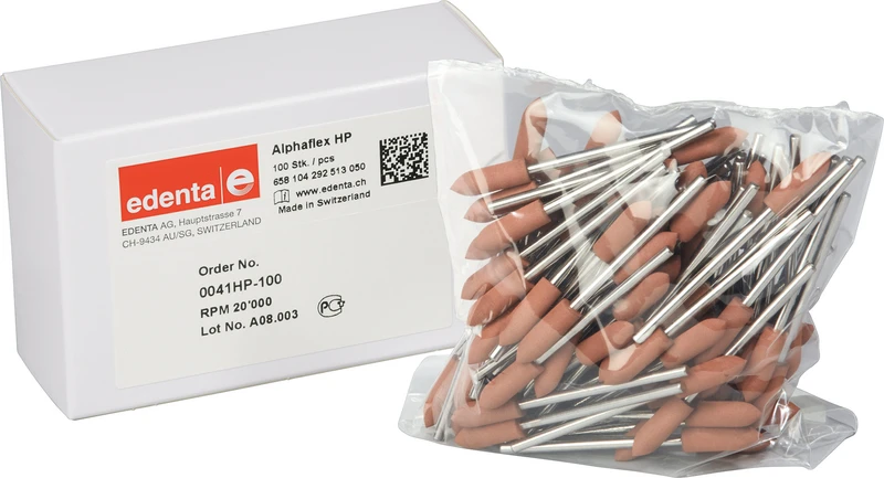 Alphaflex  Packung  100 Stück braun, HP, Figur 292, 16 mm, ISO 050
