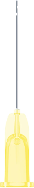 transcodent Endo Irrigation Needles  Packung  25 Stück gelb, 2 seitliche Öffnungen, G30 0,3 x 25 mm