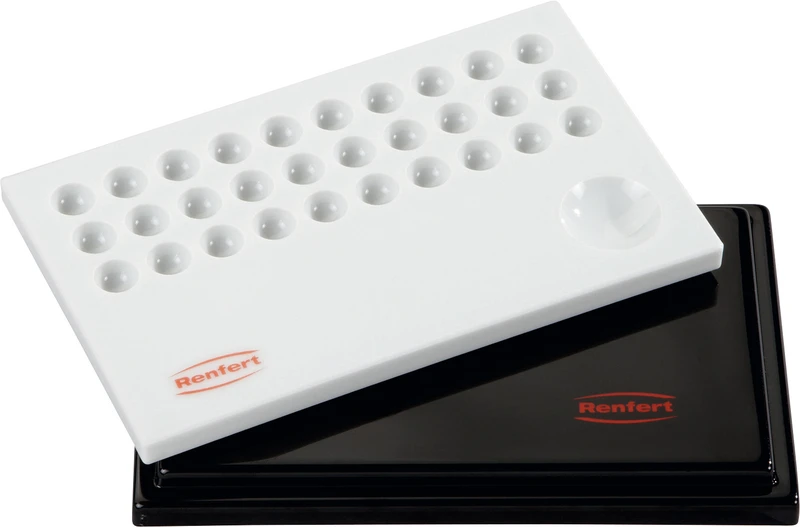 Stain-Mix Anmischplatte  Stück  Anmischplatte, schwarzer Deckel