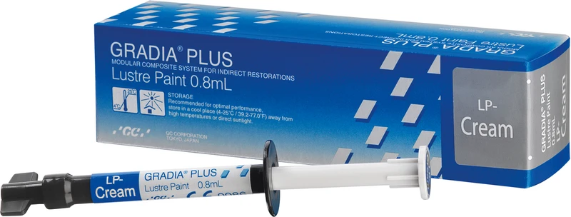 GC GRADIA® PLUS  Spritze  0,8 ml Paste Lustre Paint LP-cream
