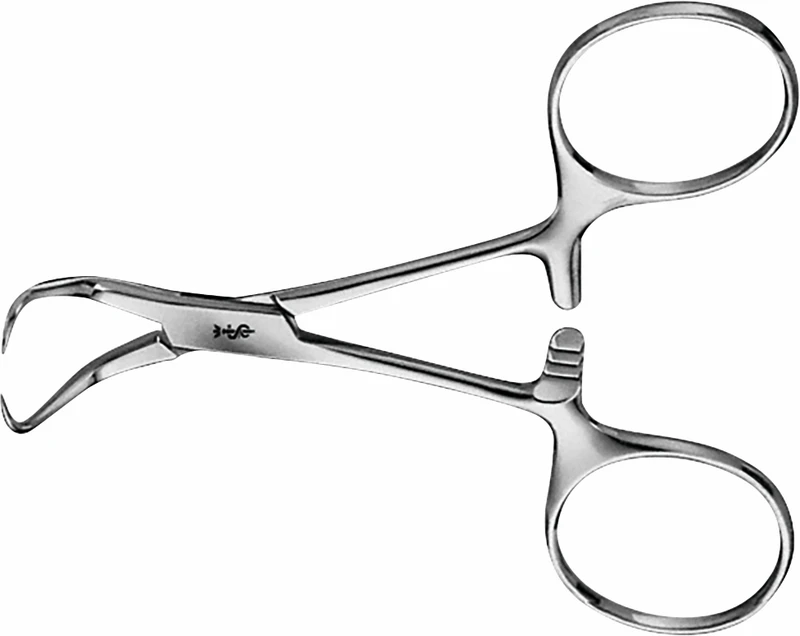 Tuchklemme nach Backhaus  Stück  BF432R, 110 mm