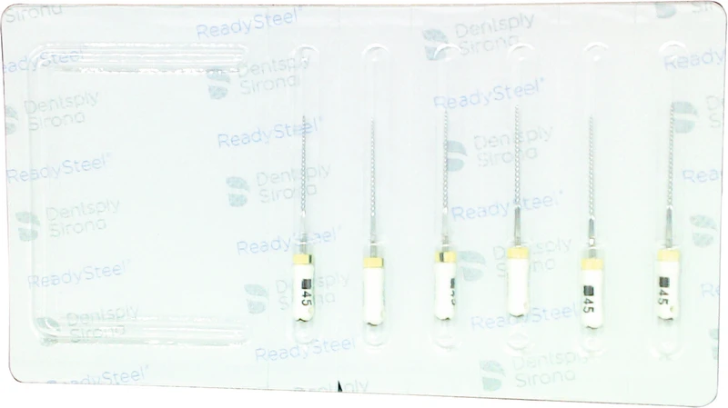 READYSTEEL K-Files  Packung  6 Stück 25 mm ISO 045