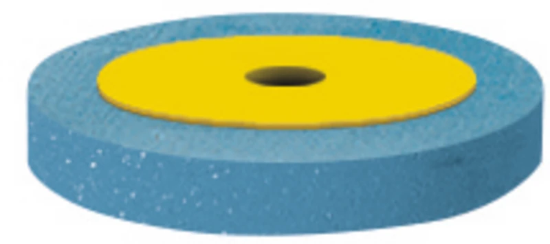 EVE DIAPOL®  Stück  unmontiert, blau grob, Figur Rad, 17 x 2,5 mm