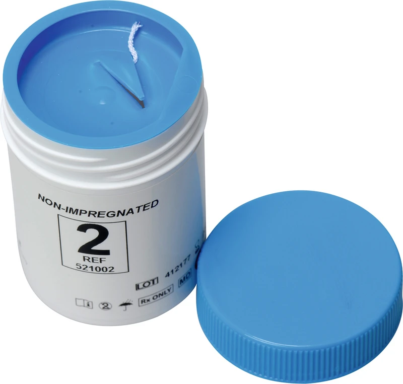 roeko Stay-put  Packung  183 cm Faden weiß, nicht imprägniert, mittel