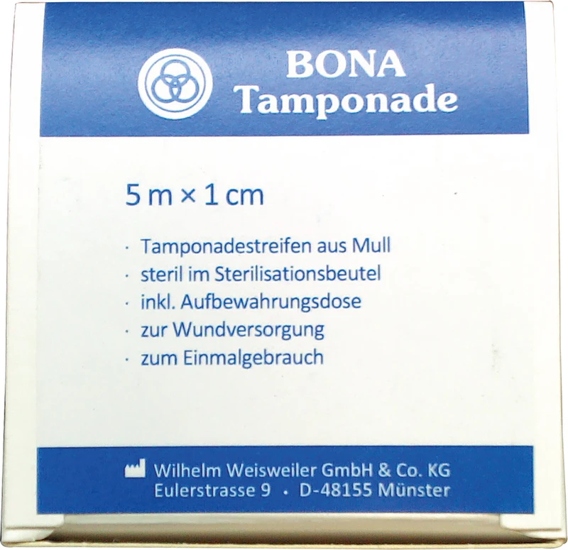 BONA Tamponade  Packung  5 m Tamponade, 1 cm