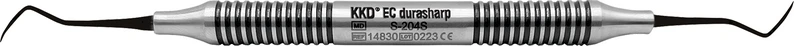 KKD® Easy Clean durasharp Scaler  Stück  S-204S, für Interdentalräume\ Seitenzähne mit Metallgriff