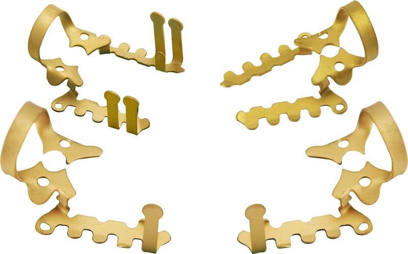 Neue Hallerklammer  Stück  2AUR, schwarz (TiN)