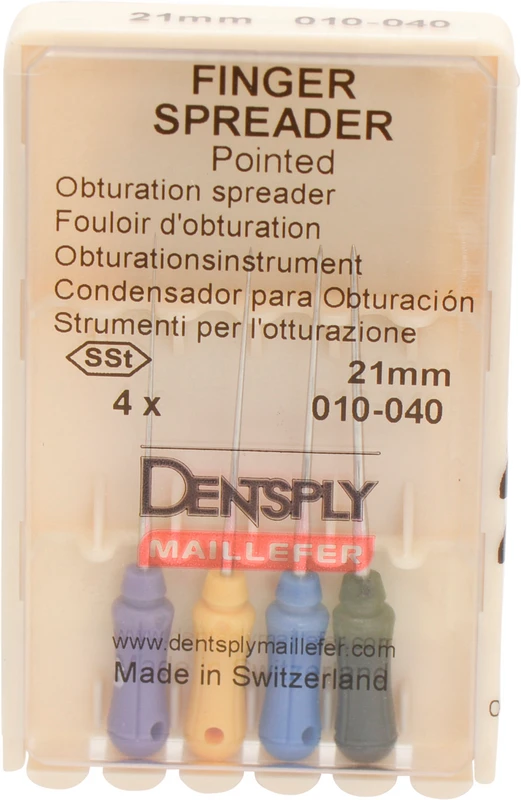 Finger Spreader  Sortiment  4 Stück 21 mm, ISO 010-040