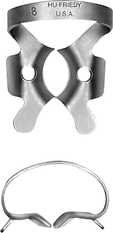 Kofferdam-Klammern  Stück  OK 8 RDCM8