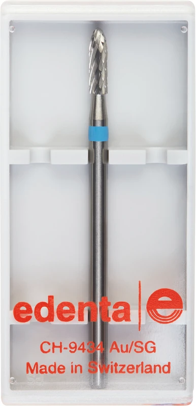 HM-Fräser Schliff 10  Stück  Kreuzverzahnung, blau standard, HP, Figur 289, 8 mm, ISO 023