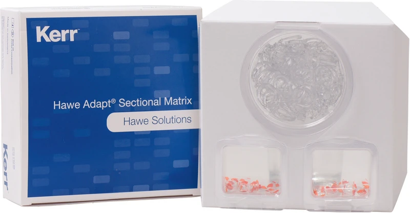 Sectional Matrizen  Napa.  100 Stück trans., H5mm, St0,05mm, stärker gewölbt, 100 Approximalformer