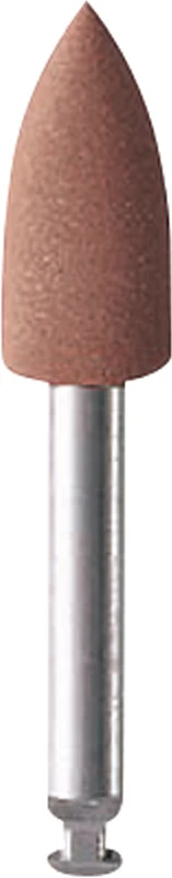 EVEFLEX Polierer  Packung  10 Stück rot mittel, RA, Figur Flamme, 5 x 10 mm