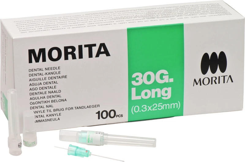 MORITA Kanülen  Packung  100 Stück 30 GL-25, 0,3 x 25 mm