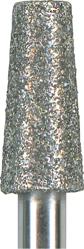 Diamanten 848  Packung  3 Stück Standard, HP, Figur 173 Konus flach, 9 mm, ISO 040