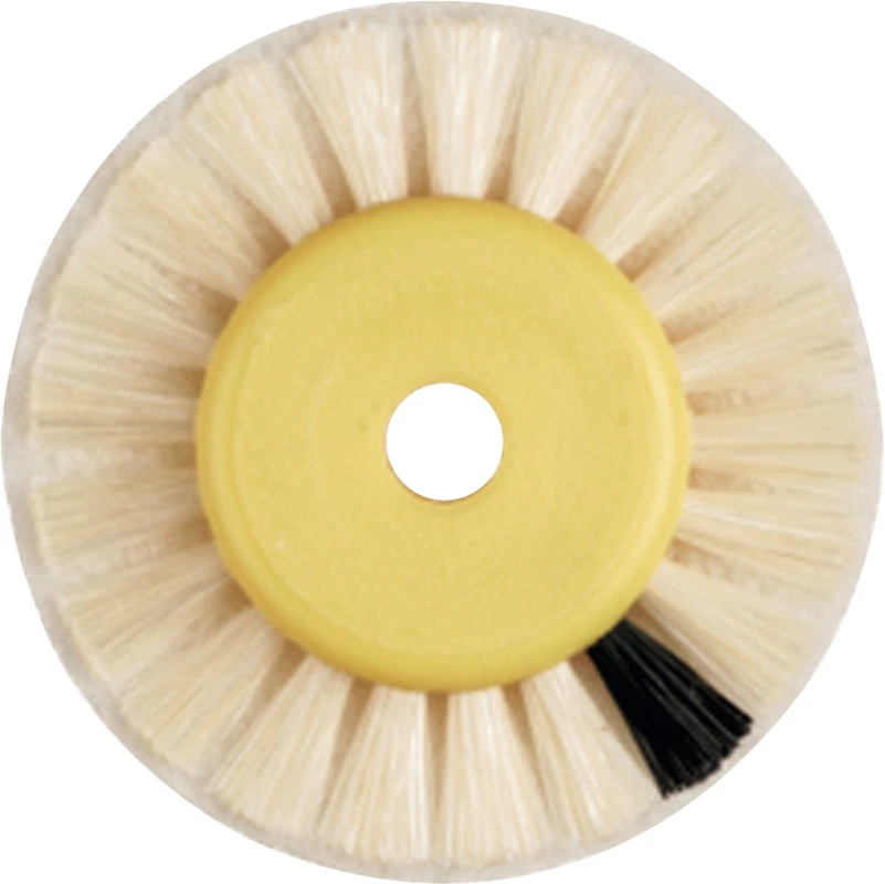 HATHO Einlagebürste   Packung  12 Stück Ø 45 mm, 2-reihig, weiß