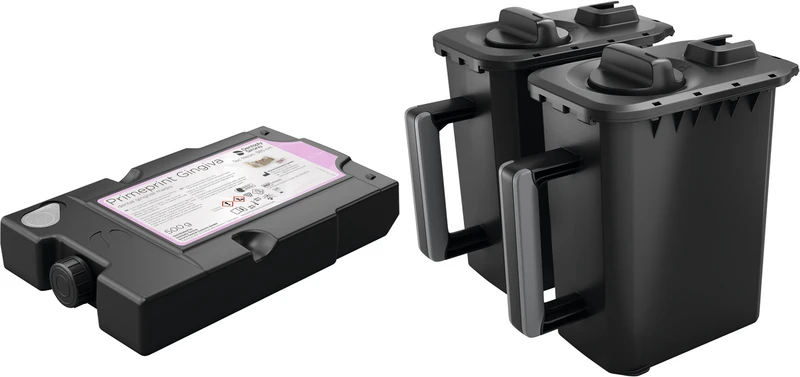 Primeprint Gingiva  Starter Kit  Kartusche 500g, 2 Waschbehälter 2.0