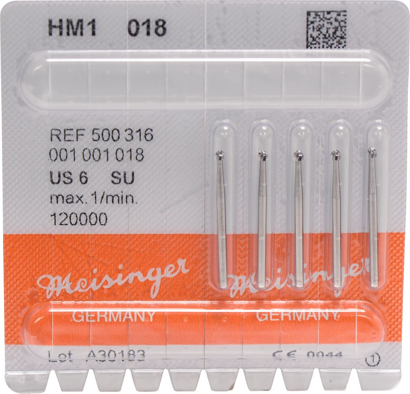 HM-Bohrer 1  Packung  5 Stück FGXL, Figur 001, ISO 018