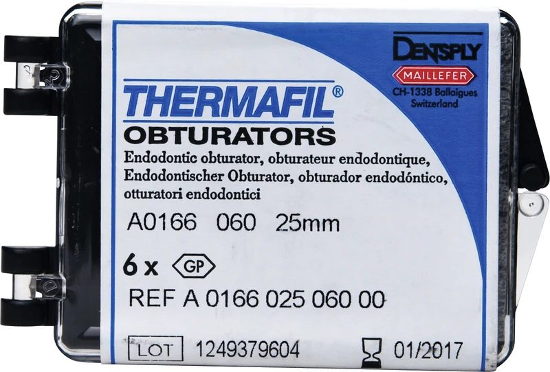 THERMAFIL® Obturatoren  Packung  6 Stück ISO 060