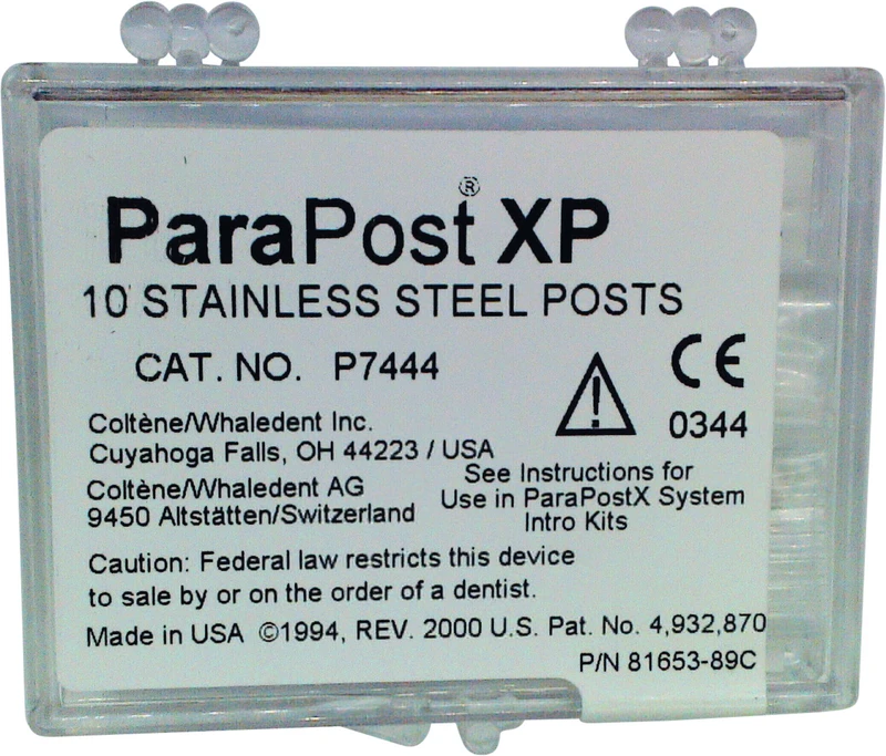 ParaPost® XP Edelstahlstifte  Packung  10 Stück Gr. 4