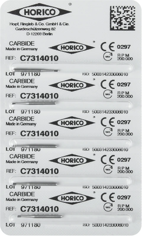 HM-Bohrer C7  Packung  5 Stück FG, Figur 233, ISO 010