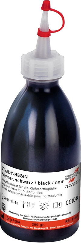 STEADY-RESIN PULVER  Flasche  200 g schwarz
