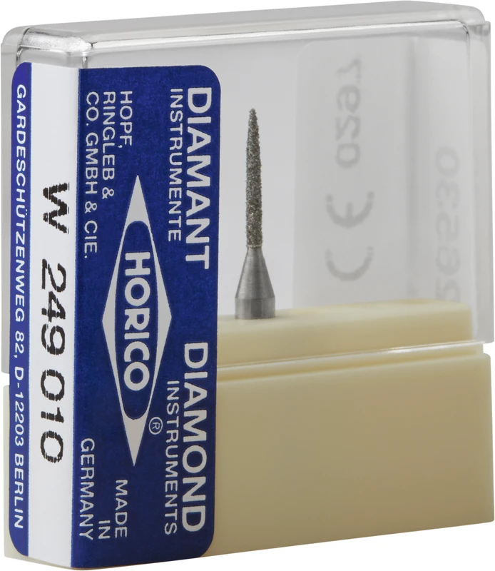 Diamantschleifer 249  Stück  RA, Figur 249, 8 mm, ISO 010