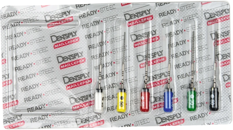 READYSTEEL Senseus Hedstroem Files  Sortiment  6 Stück 31 mm ISO 045-080
