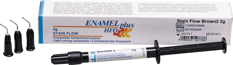 ENAMEL plus® HFO Stain  Spritze  2 g dunkelbraun