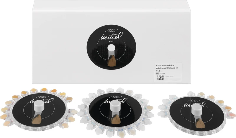 GC Initial LiSi Farbschlüssel  Stück  Farbschlüssel mit Zusatzfarben