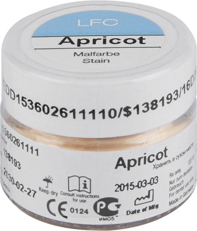 Ducera LFC Malfarbe  Dose  4 g 20 apricot