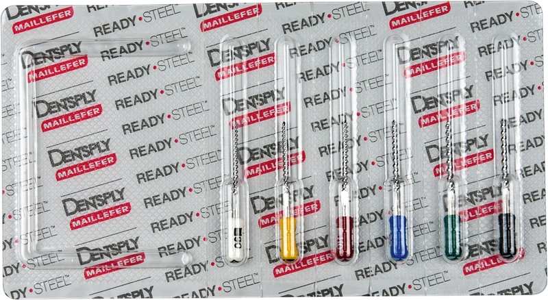 READYSTEEL K-Files  Sortiment  6 Stück 21 mm ISO 090-140