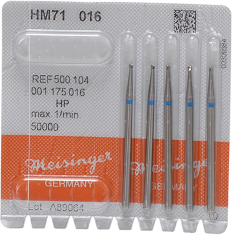 HM-Bohrer 71  Packung  5 Stück HP, Figur 001, ISO 016