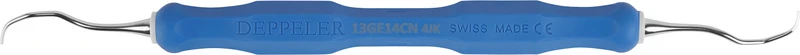 DEPPELER Gracey Küretten Classic  Stück  Figur 13\14, CN Griff, blau