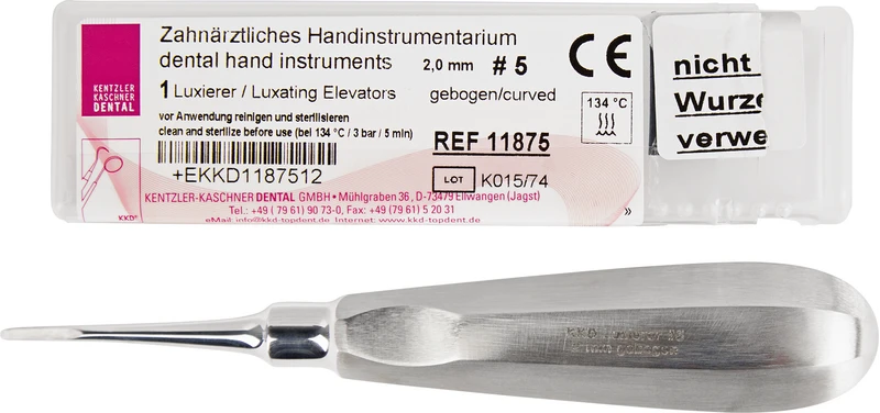 KKD® Luxierer  Stück  2 mm gebogen , Nr. 5