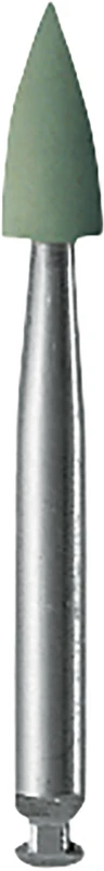 2-stufiges Poliersystem  Packung  6 Stück grün fein, FG, Figur 297, 7,5 mm, ISO 030