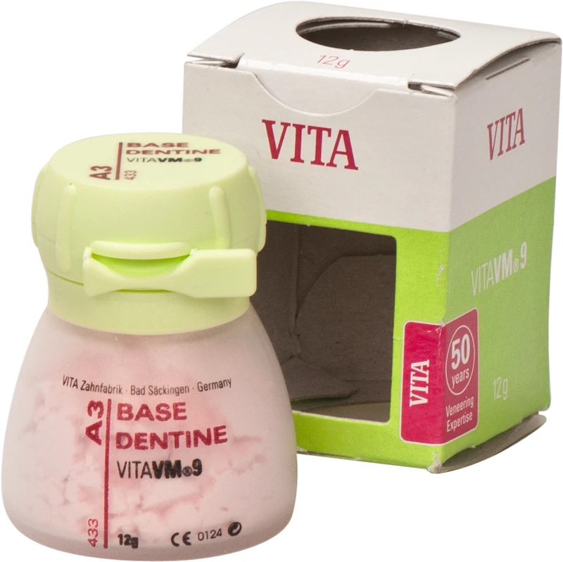 VITA VM® 9 classical A1-D4®  Dose  12 g Pulver base dentine A3