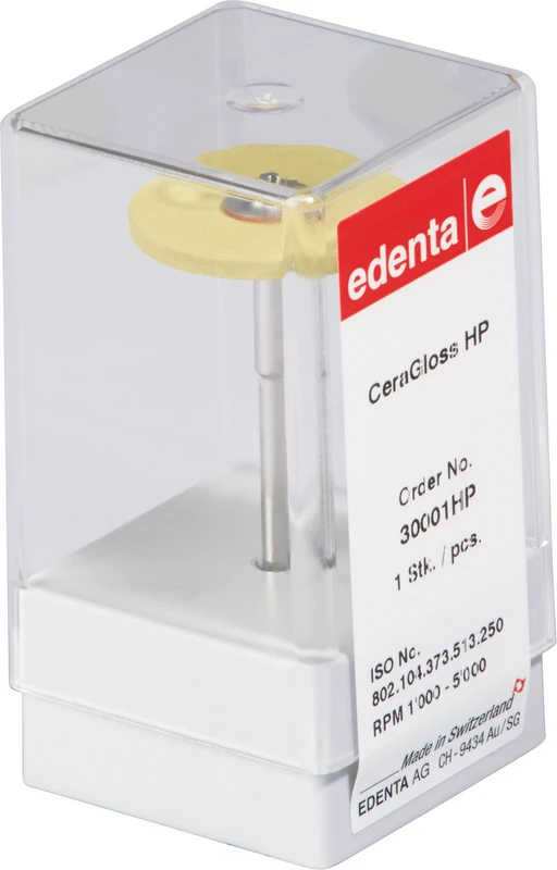 CeraGloss  Stück  gelb superfein, HP, Figur 373, 2 mm, ISO 250