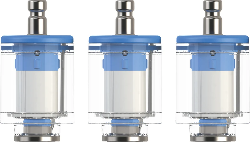 Wasserfilter Set   Packung  3 Wasserfilter blau