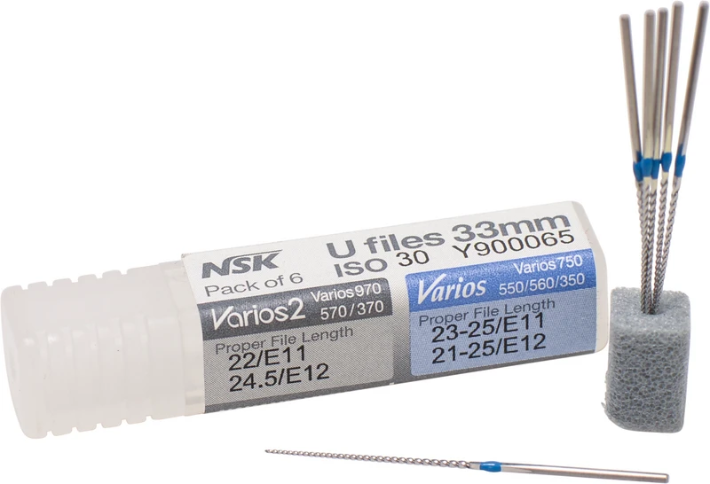 Endofeilen  Packung  6 Stück 33 mm, ISO 030, für Varios